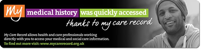 my care record banner